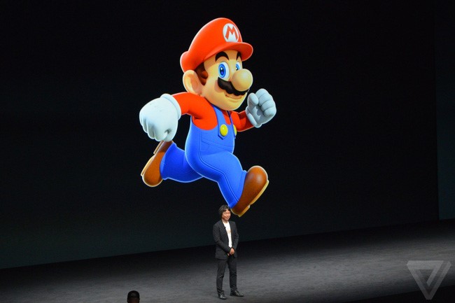 mario và pokemon go tại lễ ra mắt iphone 7