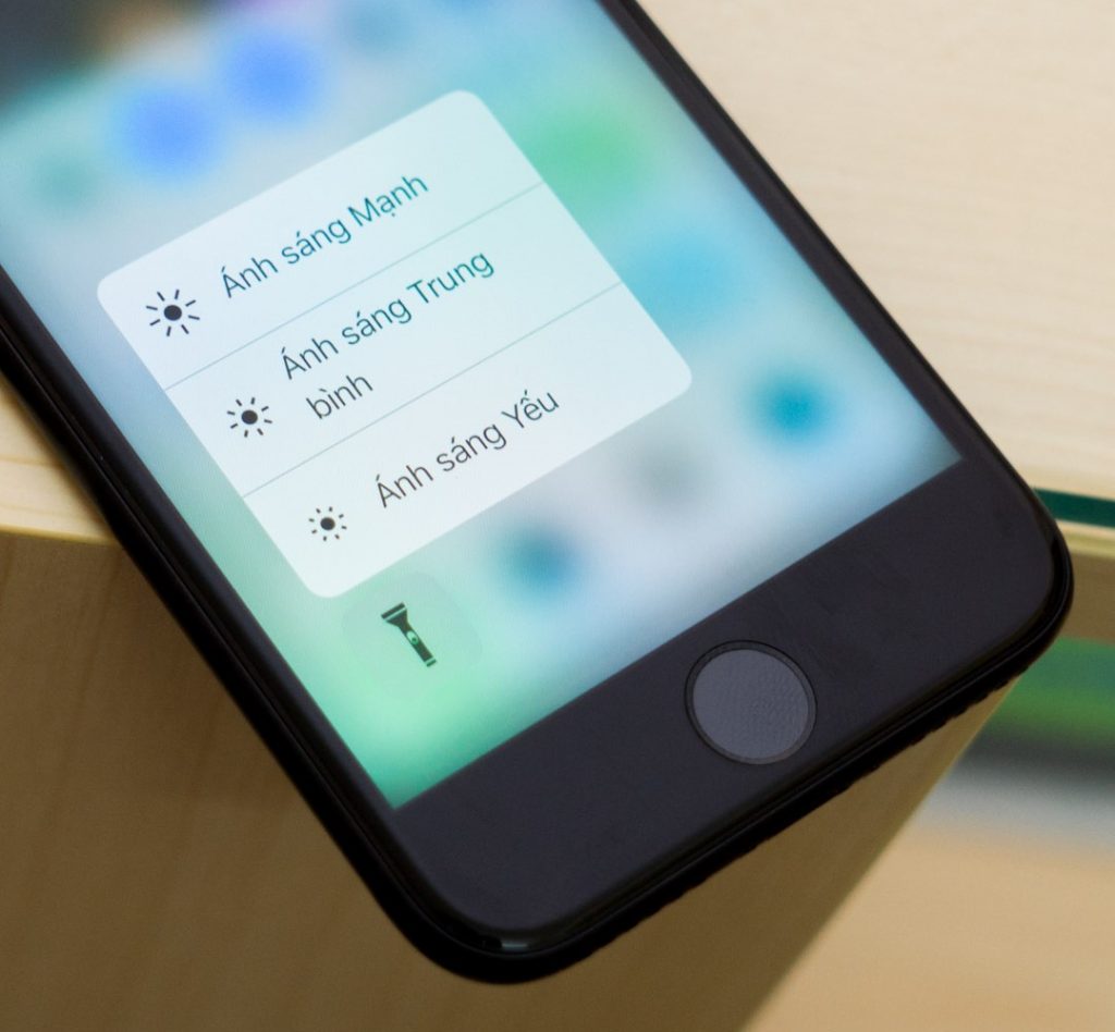 Tích hợp 3D Touch vào Trung tâm kiểm soát