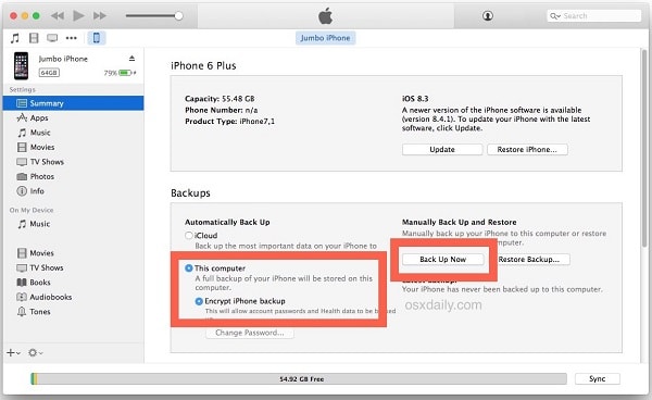 iphone 6 Plus bị nhiễu