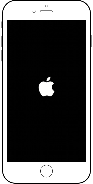 iphone 6 trắng màn hình