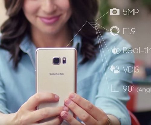 Khắc phục Samsung Galaxy Note 5 lỗi camera trước