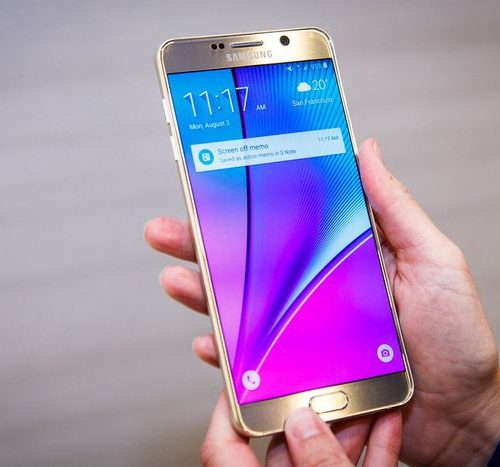 Sửa lỗi Samsung Galaxy Note 5 hỏng đèn màn hình
