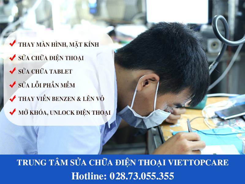 Sửa chữa điện thoại tại Viettopcare